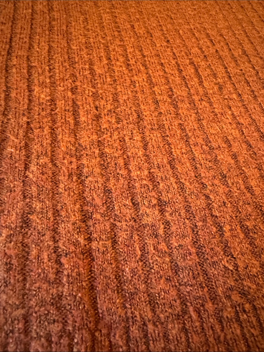 LOFT Cozy Mock Neck Ribbed Sweater - Peach and Rust - bundle of 2 sweaters - XS - Picture 10 of 10